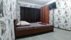 1-кімнатна квартира подобово у києві, оболонський район, пр-т оболонський, 43 — 1001093180, 52
